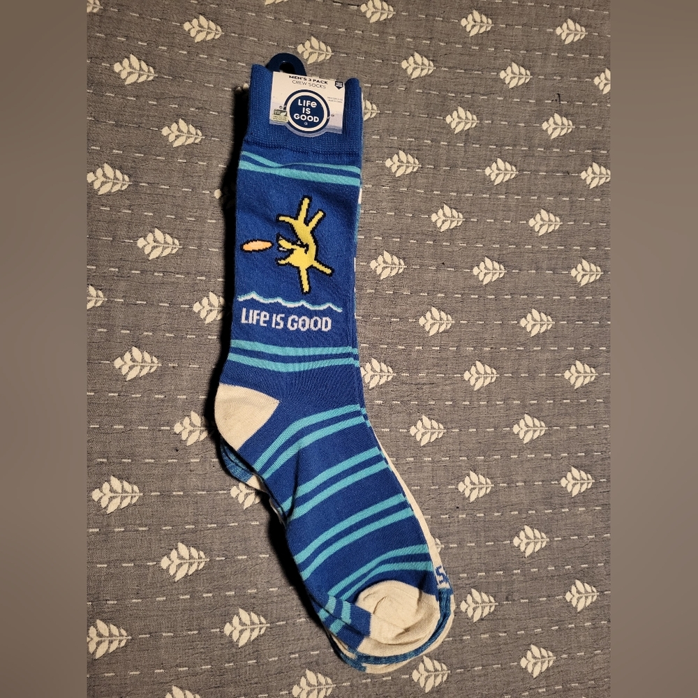 NWT life is good socks